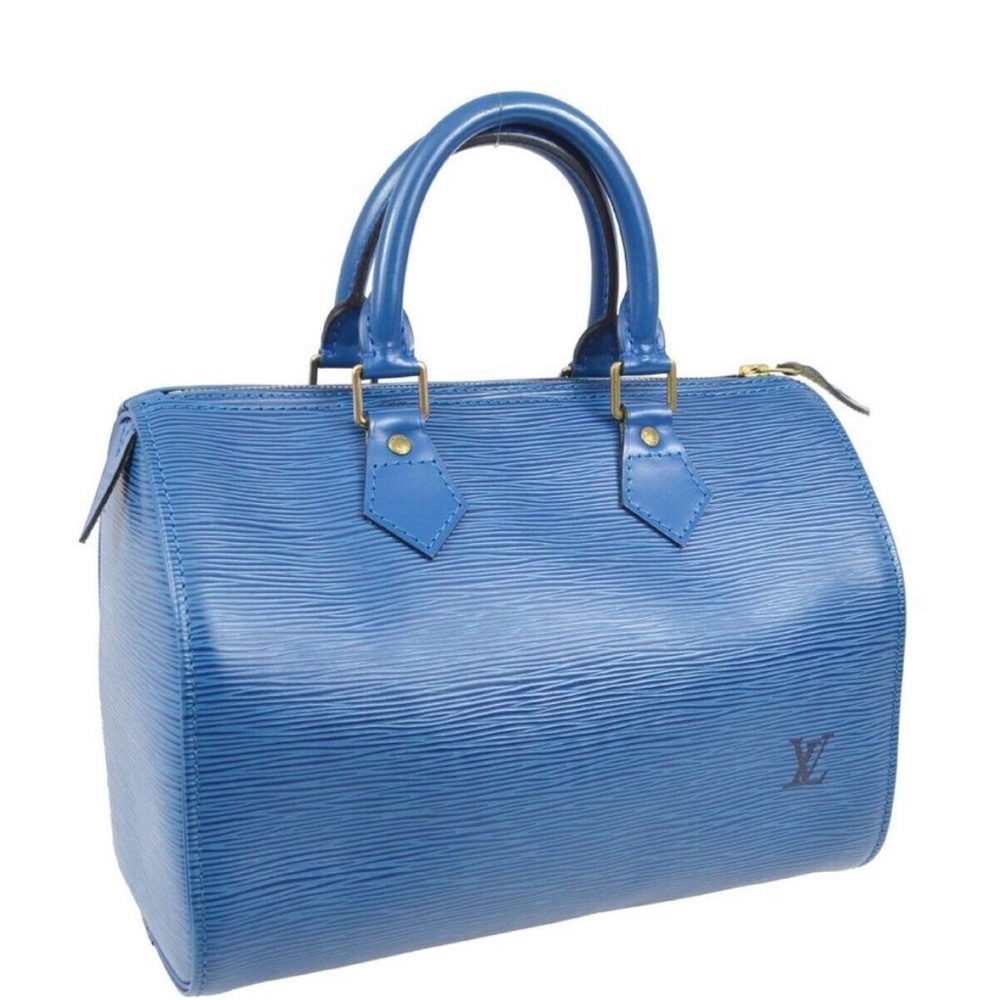 💯% Louis Vuitton Epi Speedy 30